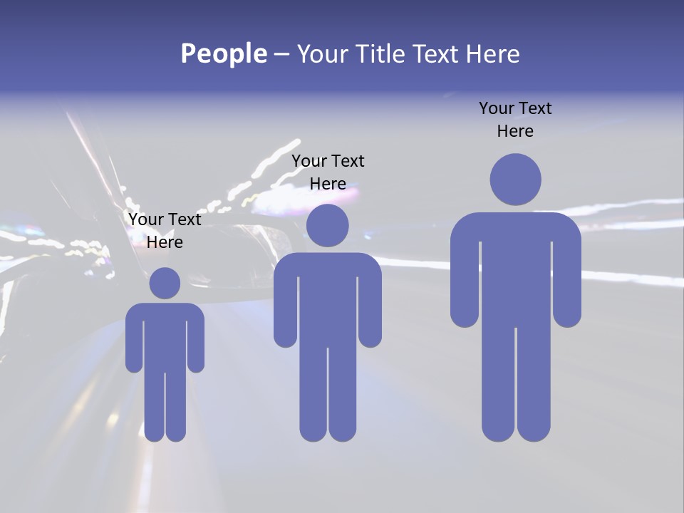 Curve Road Speed PowerPoint Template