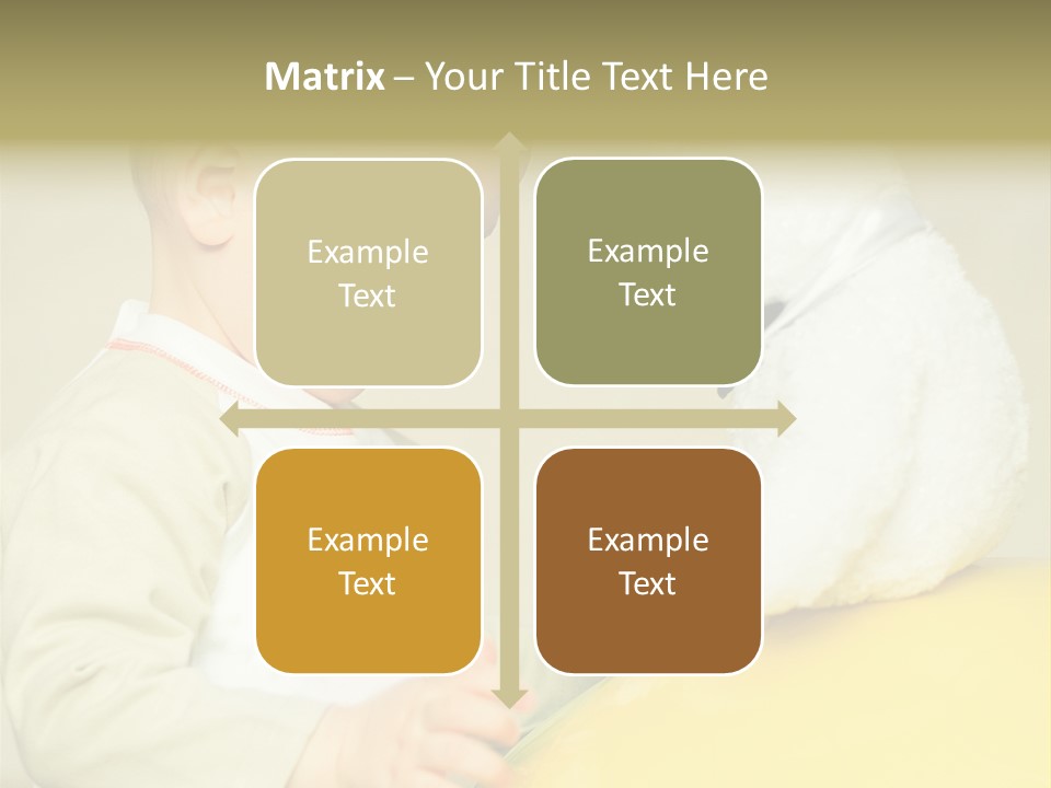 Happy Toy Human PowerPoint Template