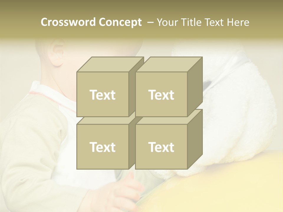 Happy Toy Human PowerPoint Template