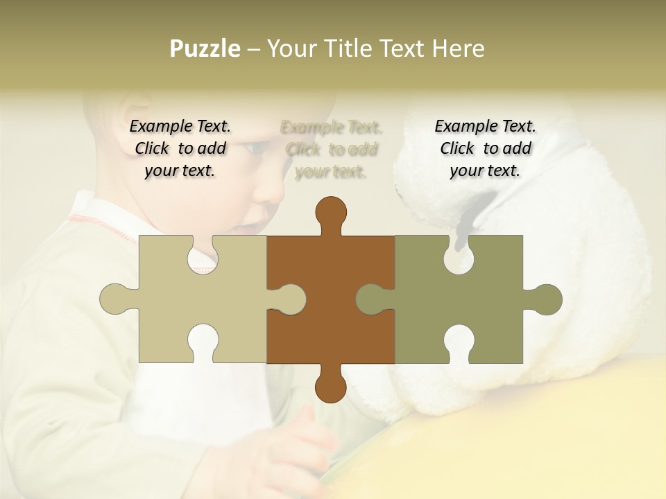 Happy Toy Human PowerPoint Template