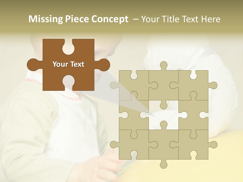 Happy Toy Human PowerPoint Template