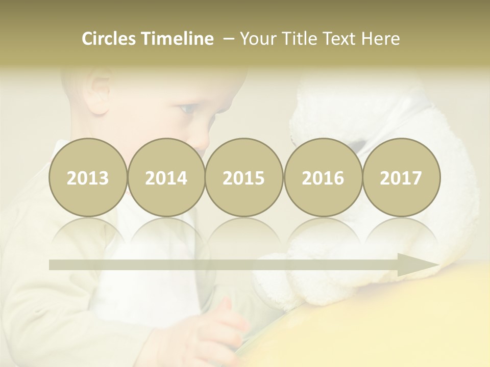 Happy Toy Human PowerPoint Template