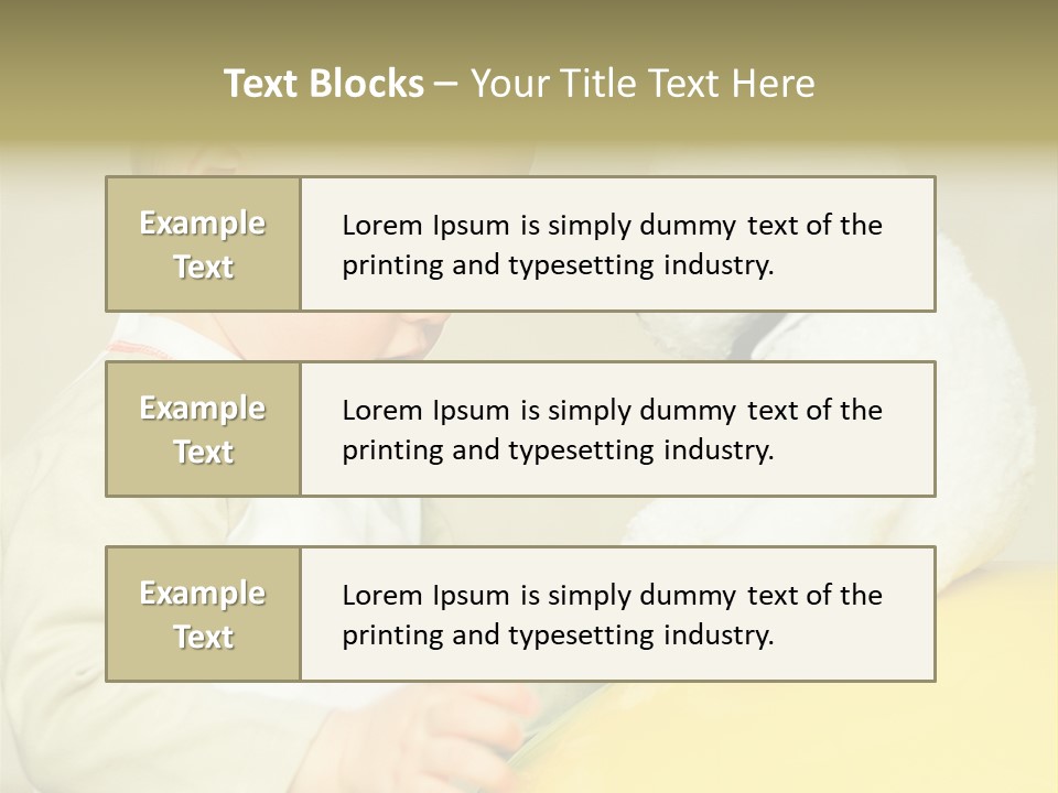 Happy Toy Human PowerPoint Template