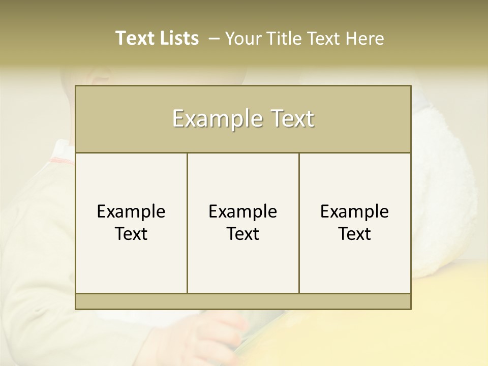 Happy Toy Human PowerPoint Template