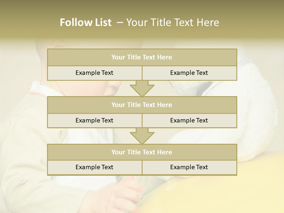 Happy Toy Human PowerPoint Template
