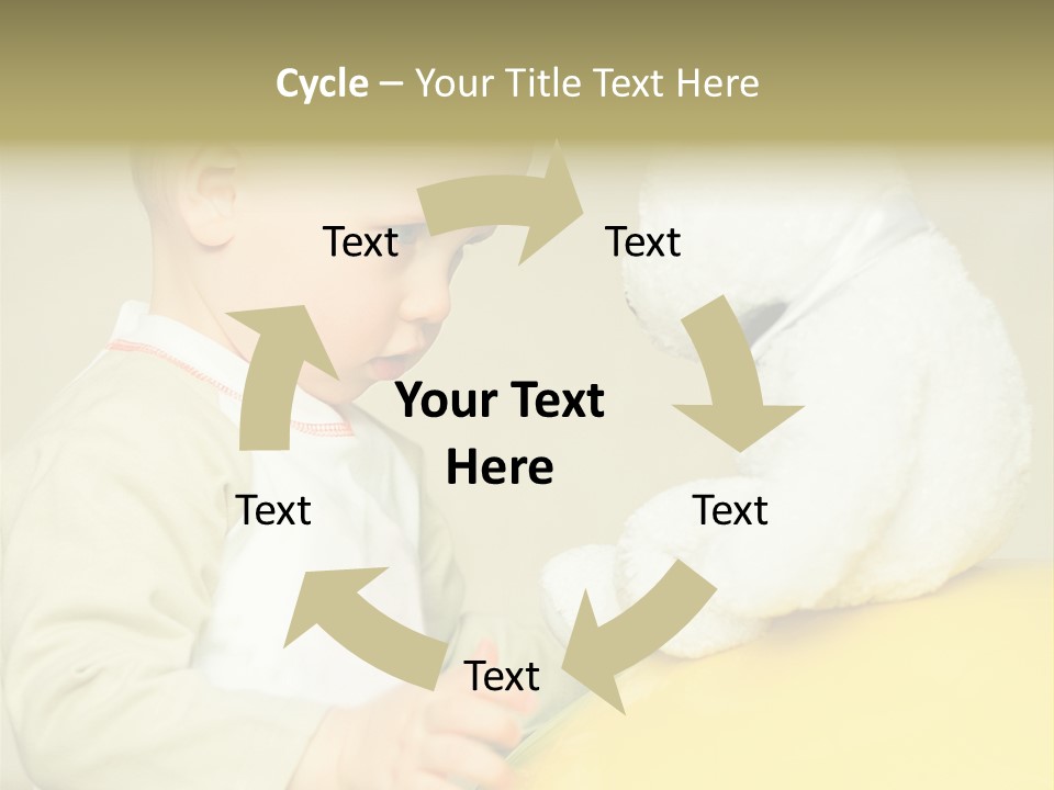 Happy Toy Human PowerPoint Template