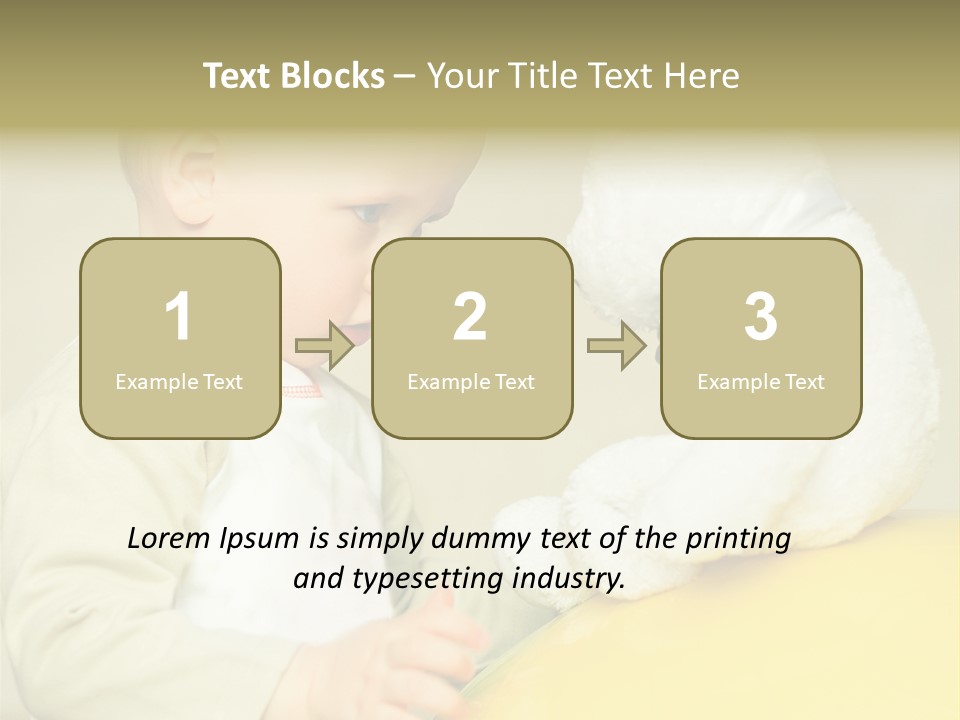 Happy Toy Human PowerPoint Template