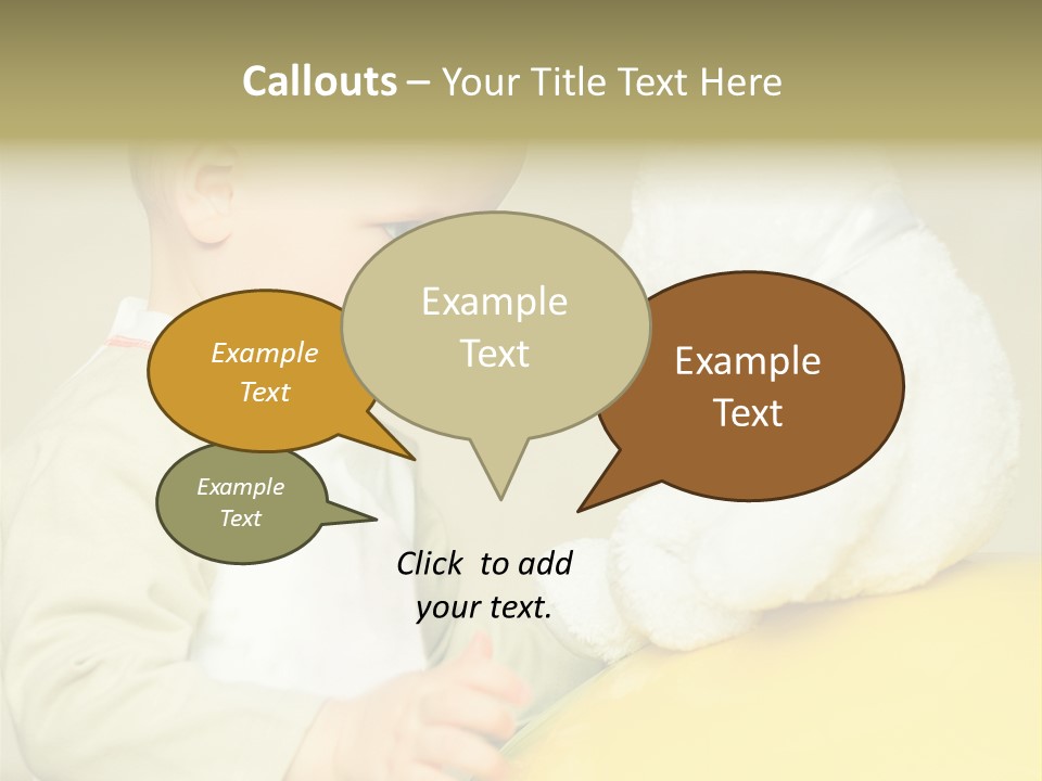 Happy Toy Human PowerPoint Template