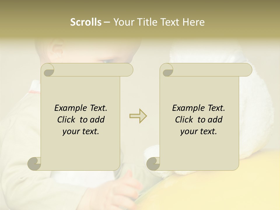 Happy Toy Human PowerPoint Template