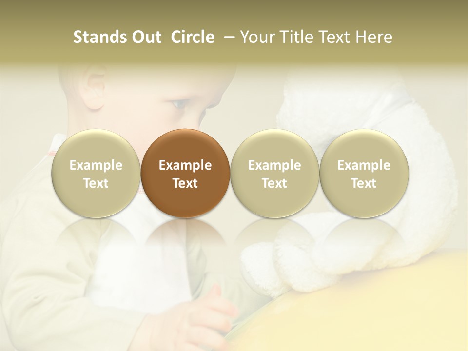 Happy Toy Human PowerPoint Template