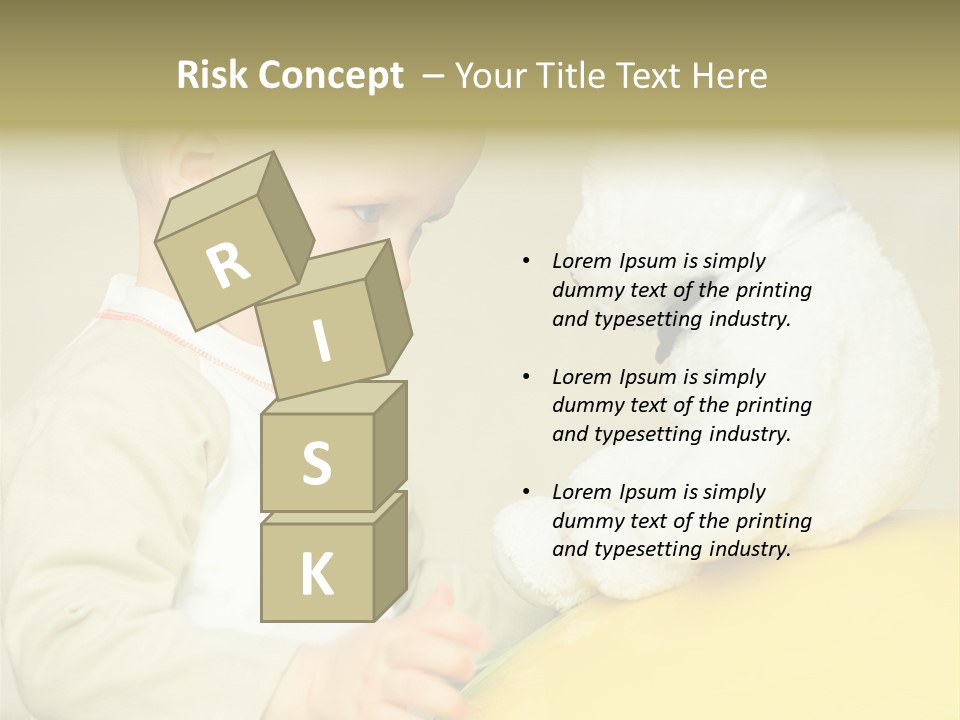 Happy Toy Human PowerPoint Template