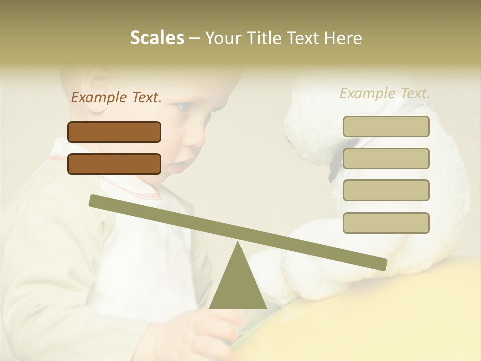 Happy Toy Human PowerPoint Template