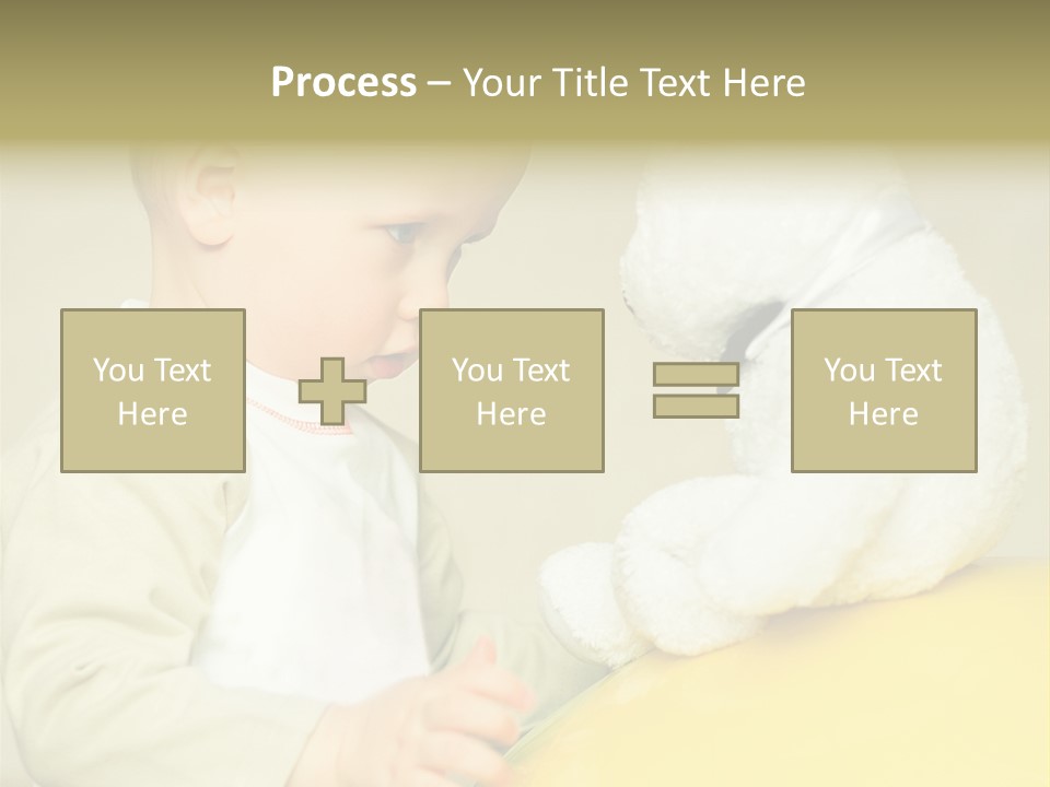 Happy Toy Human PowerPoint Template