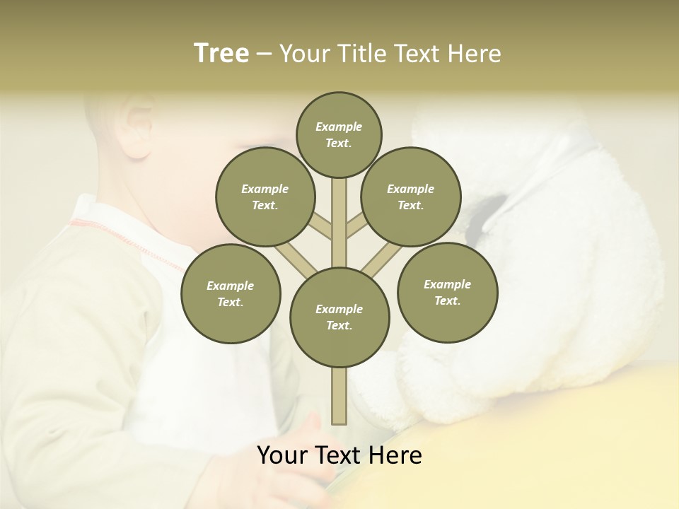 Happy Toy Human PowerPoint Template