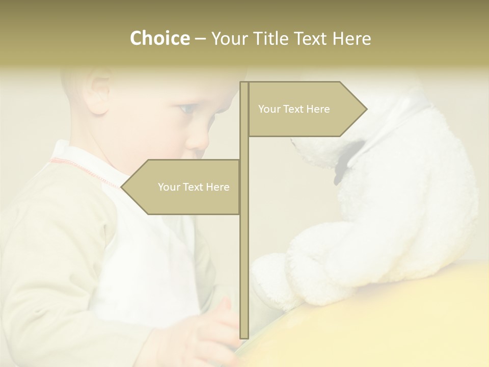 Happy Toy Human PowerPoint Template