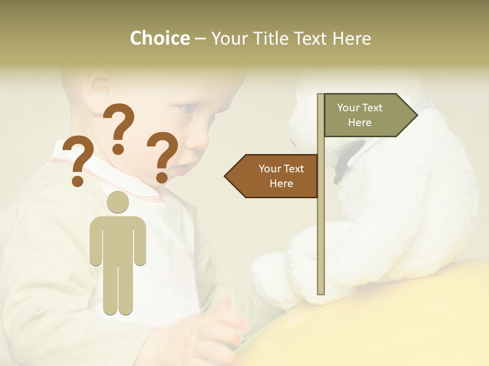 Happy Toy Human PowerPoint Template