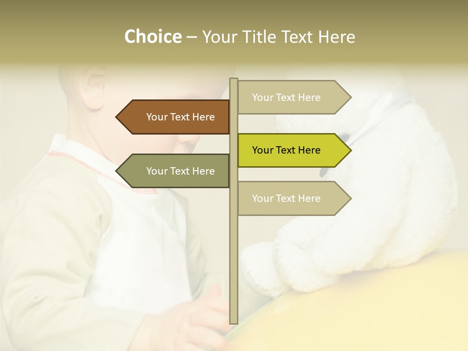 Happy Toy Human PowerPoint Template