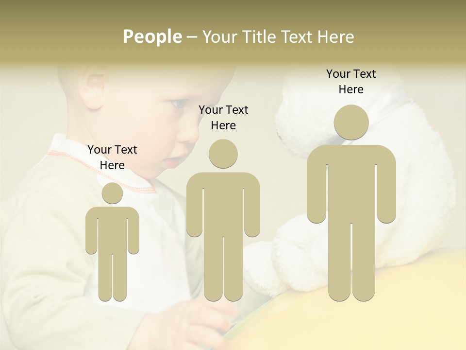 Happy Toy Human PowerPoint Template