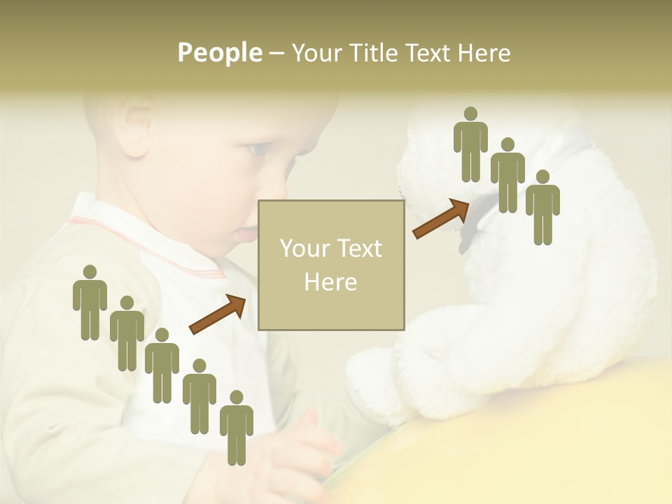 Happy Toy Human PowerPoint Template