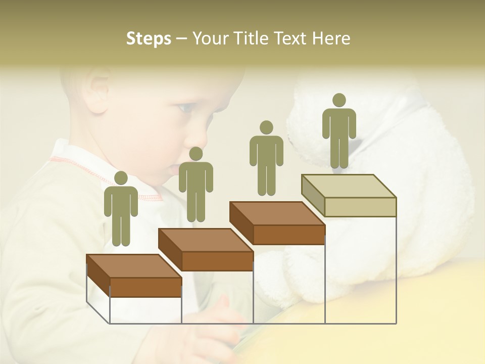 Happy Toy Human PowerPoint Template