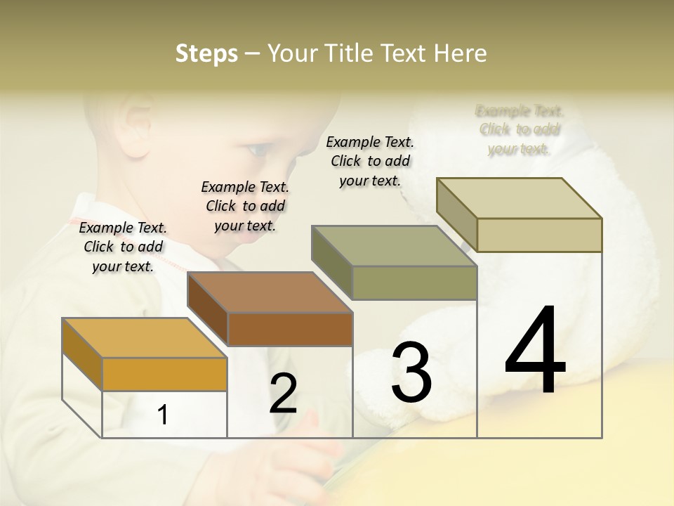 Happy Toy Human PowerPoint Template