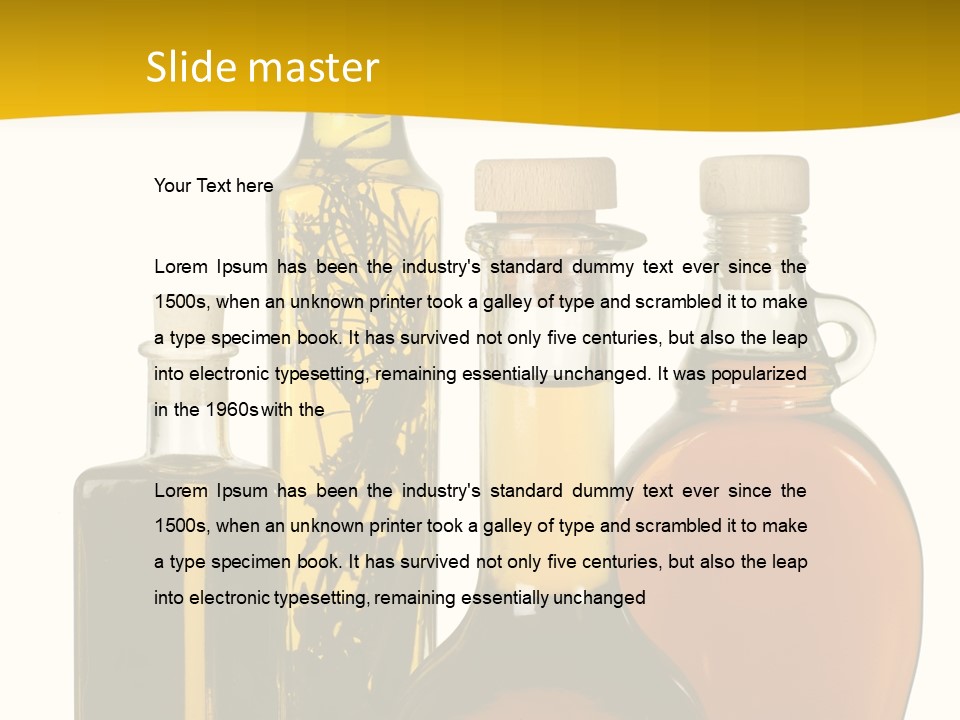 Aromatic Enjoy Salad PowerPoint Template