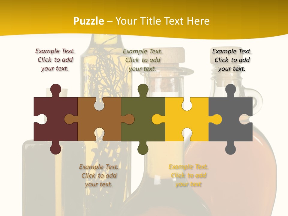 Aromatic Enjoy Salad PowerPoint Template