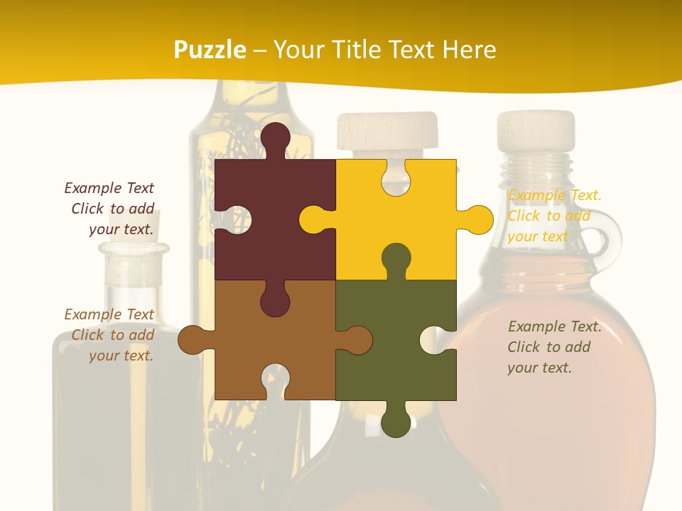 Aromatic Enjoy Salad PowerPoint Template