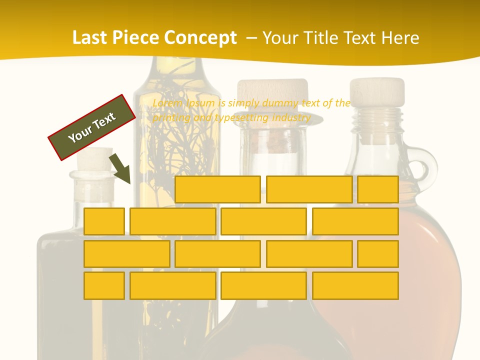 Aromatic Enjoy Salad PowerPoint Template