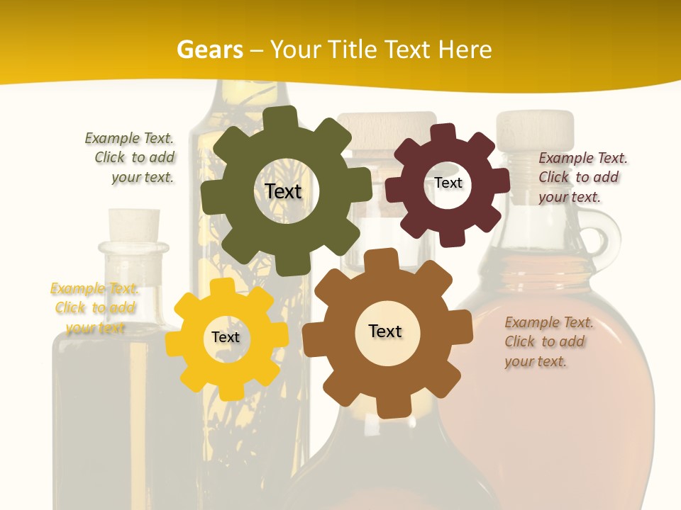 Aromatic Enjoy Salad PowerPoint Template