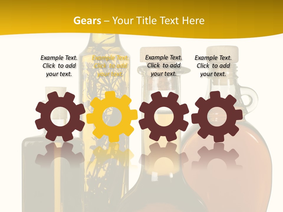 Aromatic Enjoy Salad PowerPoint Template