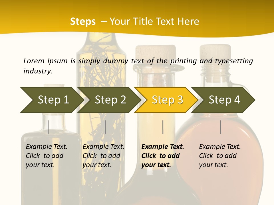 Aromatic Enjoy Salad PowerPoint Template