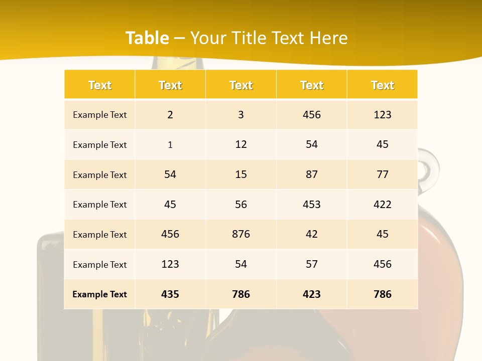 Aromatic Enjoy Salad PowerPoint Template