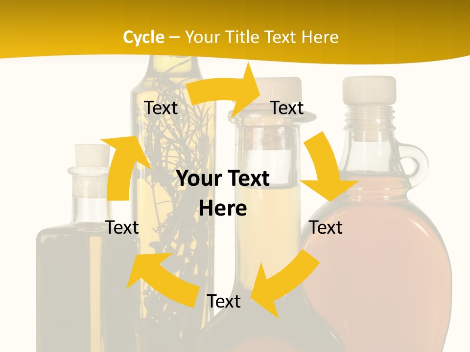 Aromatic Enjoy Salad PowerPoint Template