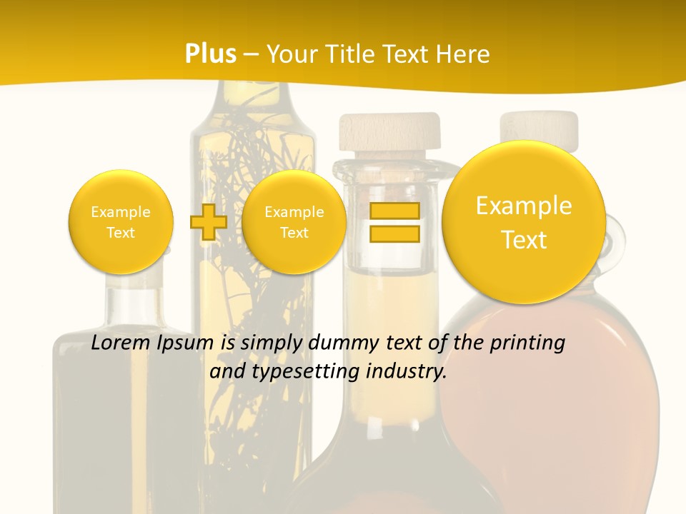 Aromatic Enjoy Salad PowerPoint Template