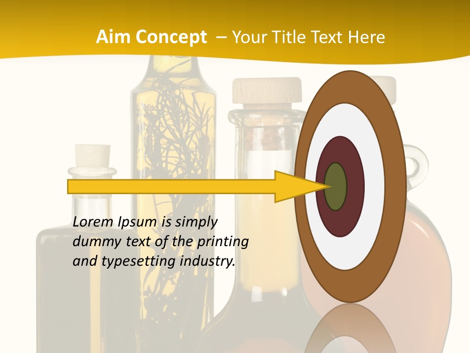 Aromatic Enjoy Salad PowerPoint Template