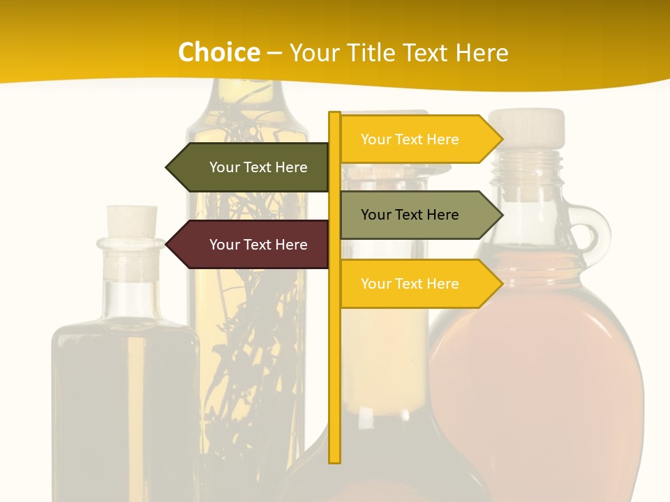 Aromatic Enjoy Salad PowerPoint Template