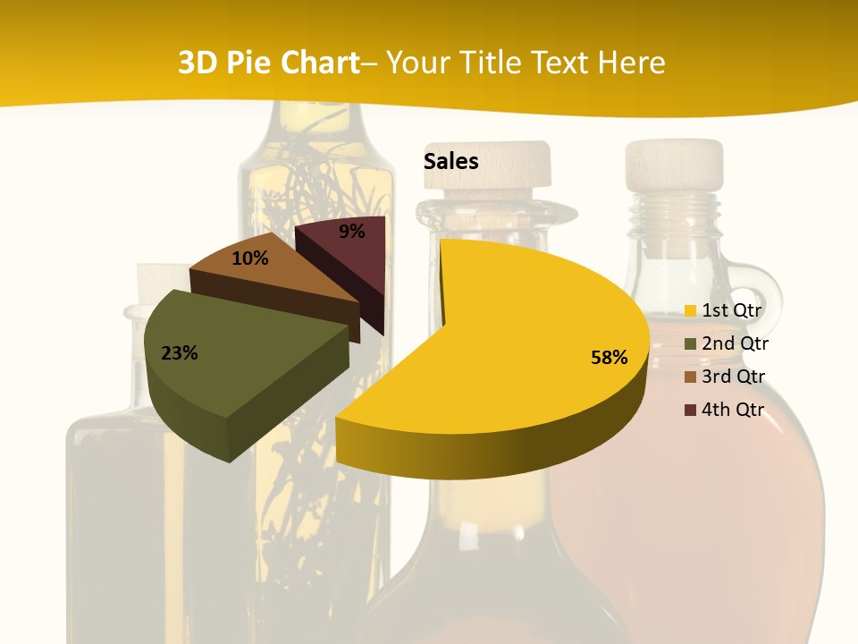 Aromatic Enjoy Salad PowerPoint Template