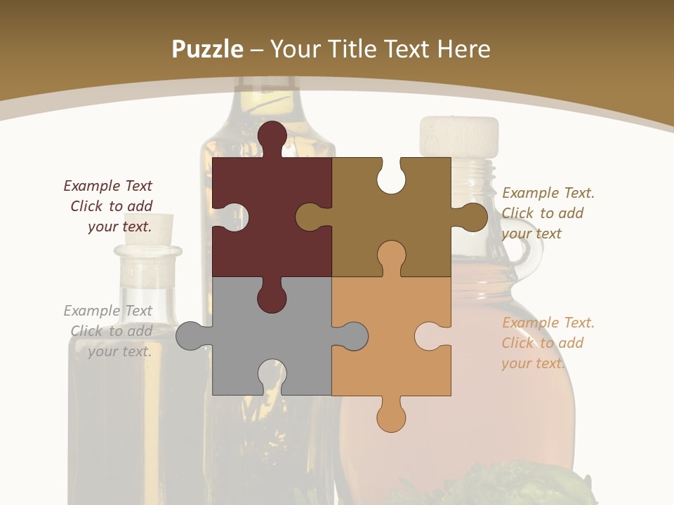 Kitchen Light Aromatic PowerPoint Template