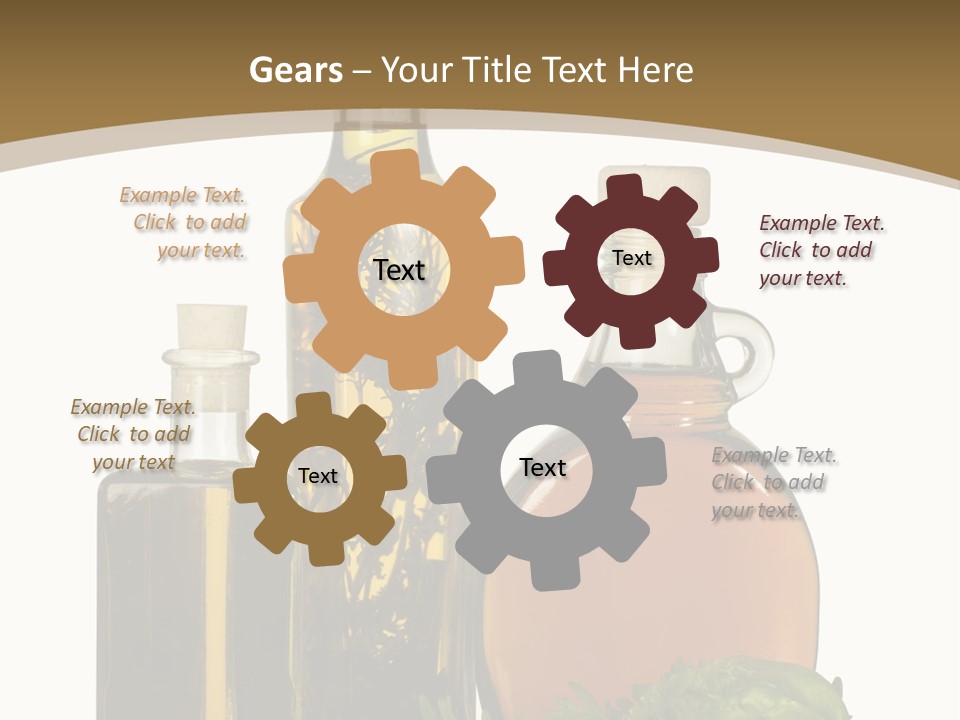 Kitchen Light Aromatic PowerPoint Template