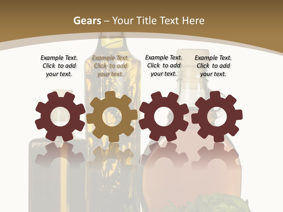 Kitchen Light Aromatic PowerPoint Template