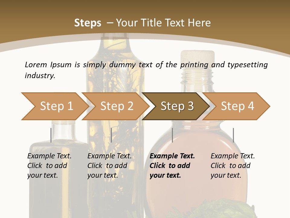 Kitchen Light Aromatic PowerPoint Template