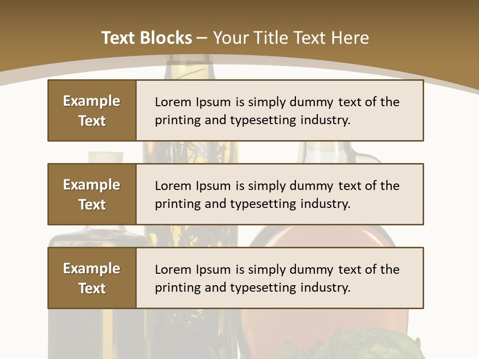 Kitchen Light Aromatic PowerPoint Template