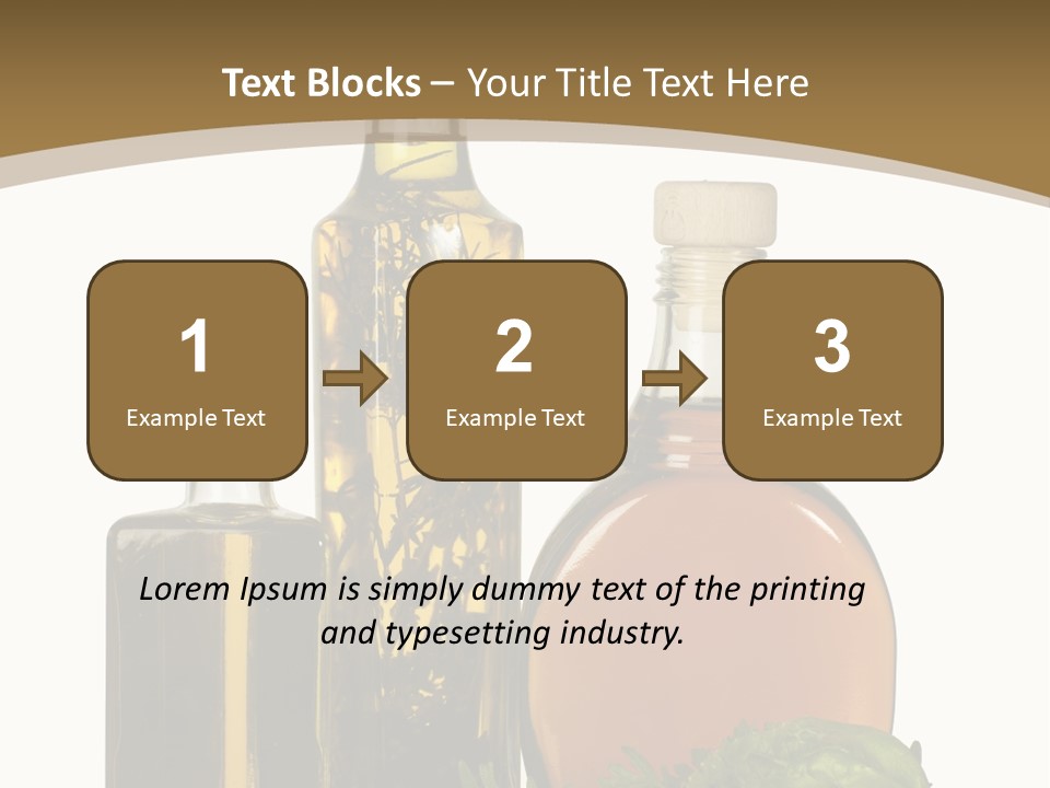 Kitchen Light Aromatic PowerPoint Template