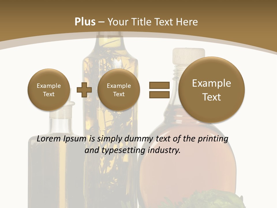 Kitchen Light Aromatic PowerPoint Template