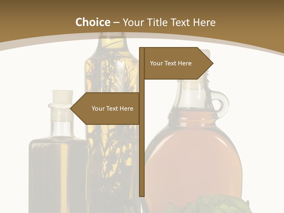 Kitchen Light Aromatic PowerPoint Template