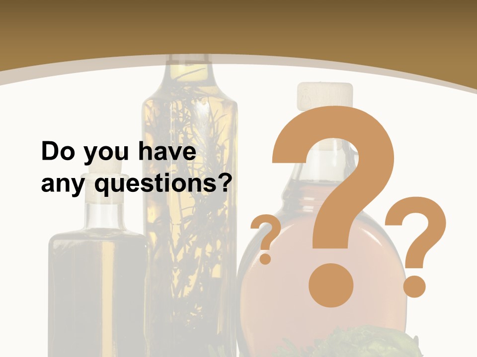 Kitchen Light Aromatic PowerPoint Template