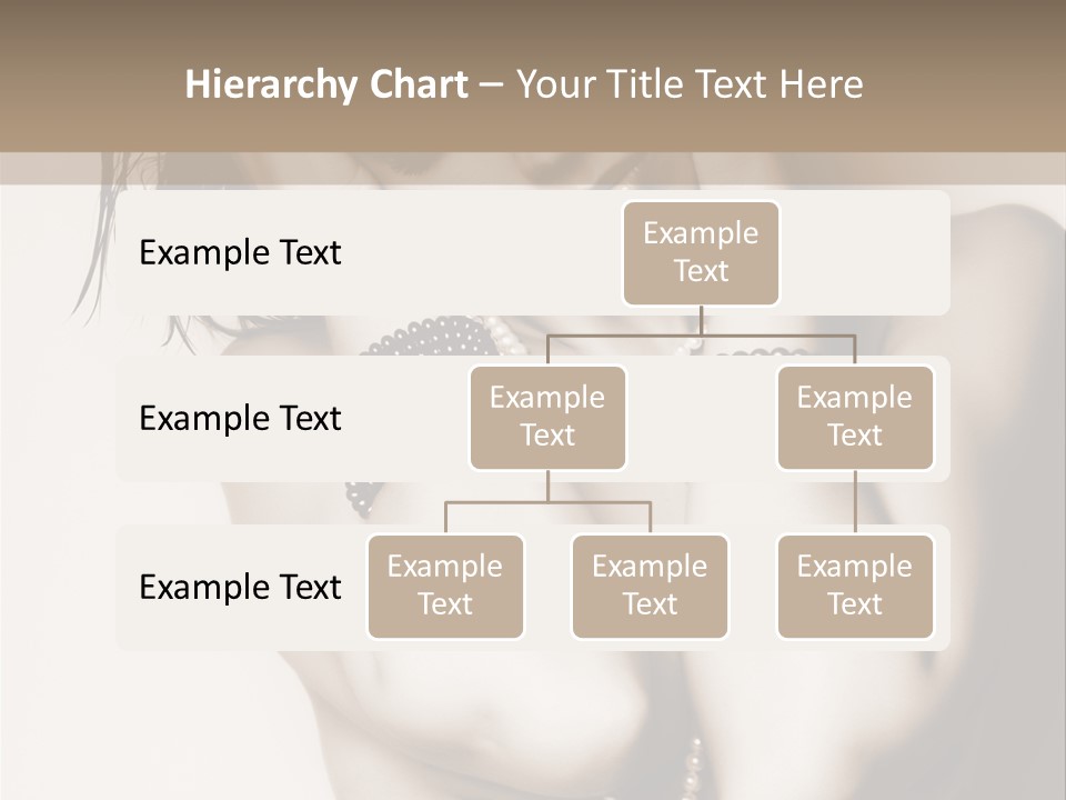 A Woman With A Necklace And Bracelets On Her Arm PowerPoint Template