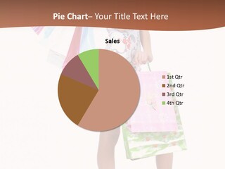 White Joy Shopper PowerPoint Template