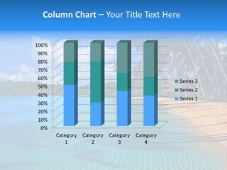 Tribal Turquoise Border PowerPoint Template